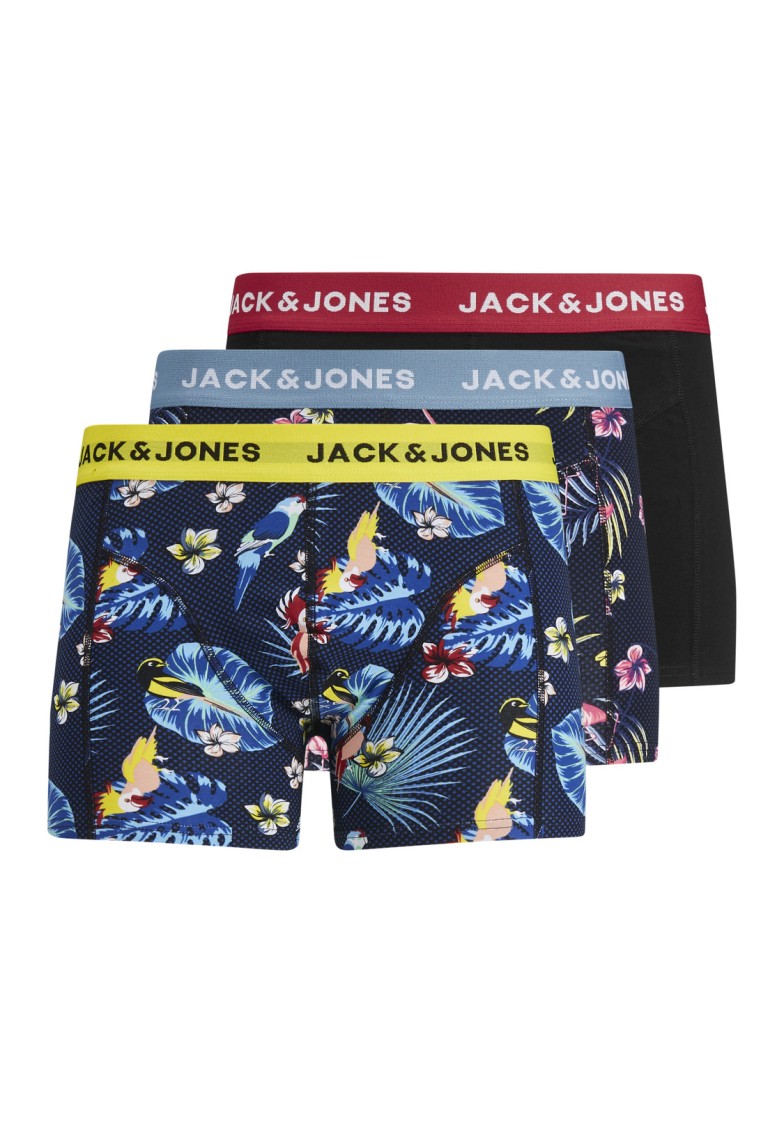 JACFLOWER BIRD TRUNKS 3-PACK