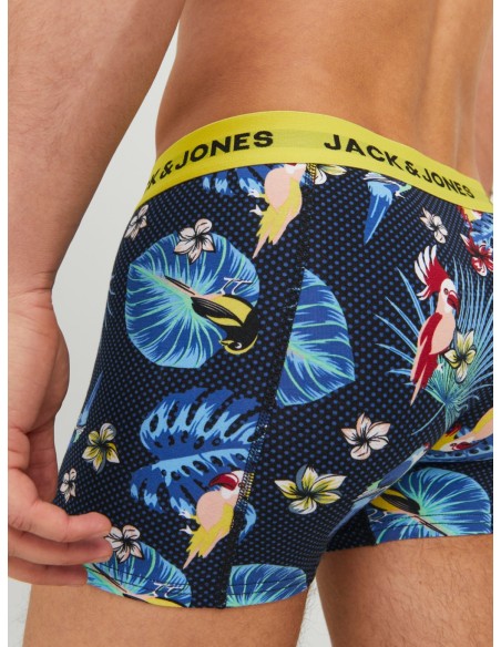 JACFLOWER BIRD TRUNKS 3-PACK