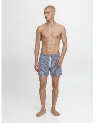 JPSTMAUI BREEZE MINI STRIPE SWIM SHORTS 2