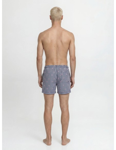 JPSTMAUI BREEZE MINI STRIPE SWIM SHORTS