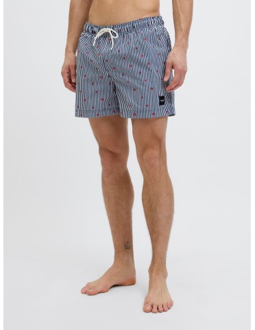 JPSTMAUI JJSWIM MINI STRIPE