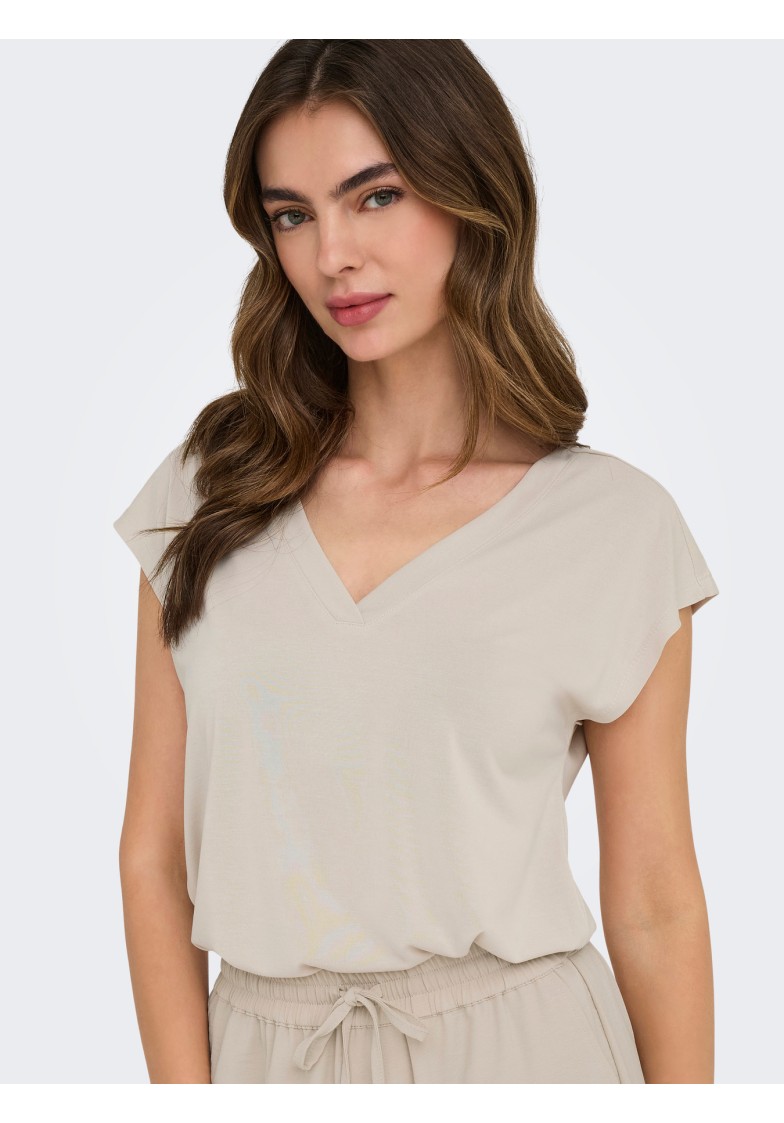 ONLFREE S/S V-NECK TEE
