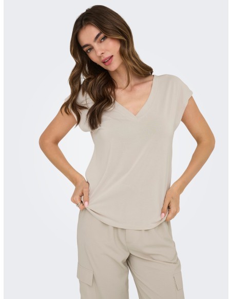 ONLFREE S/S V-NECK TEE