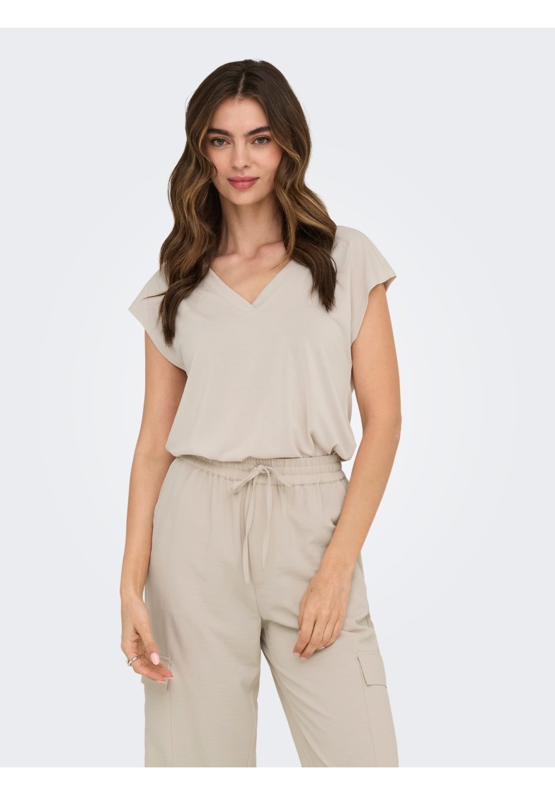 ONLFREE S/S V-NECK TEE